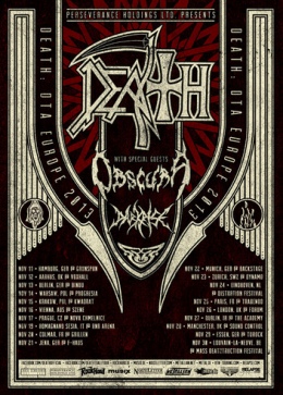 Death To All European Tour 2013