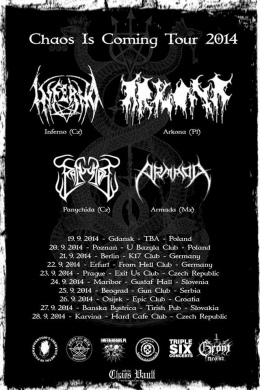 Chaos Is Coming Tour 2014