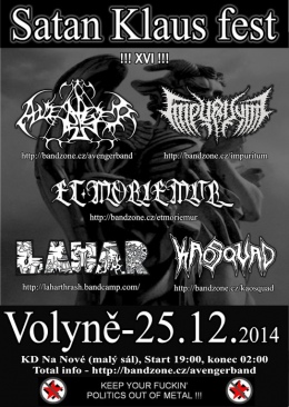 Satan Klaus Fest XVI 2014