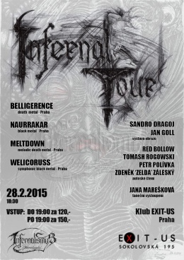 Infernal Tour 2015, Praha