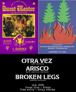 Tři krátké reporty z února