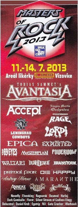 Masters of Rock 2013
