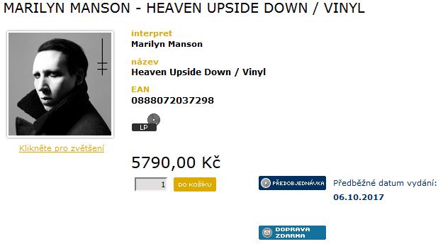 Heaven Upside Down vinyl